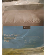 Design Cool Touch Mattress Pad (Twin) White  New in Bag - $32.62