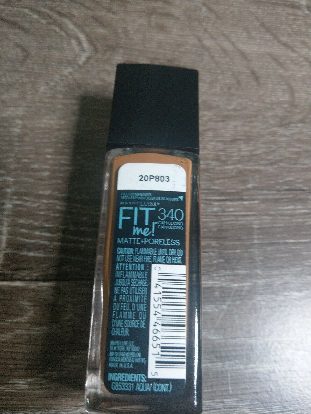 Maybelline Fit Me! Foundation, Matte & Poreless. 340 Cappuccino . 1oz ...