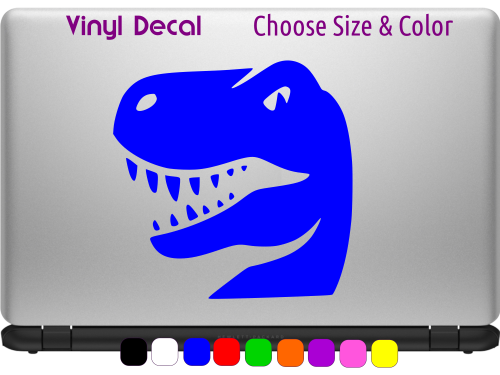 Tyrannosaurus Rex T Rex Fun Dinosaur Decal Window Wall Laptop CHOOSE