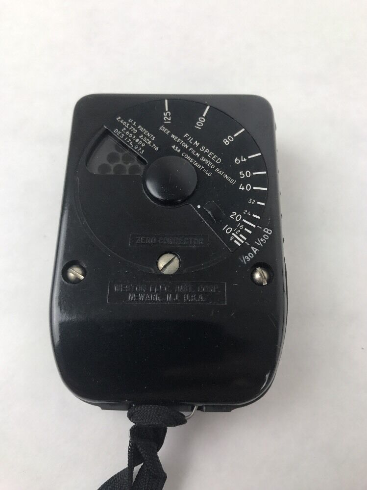 WESTON MODEL 853 Selenium Direct Reading Exposure Meter WORKING