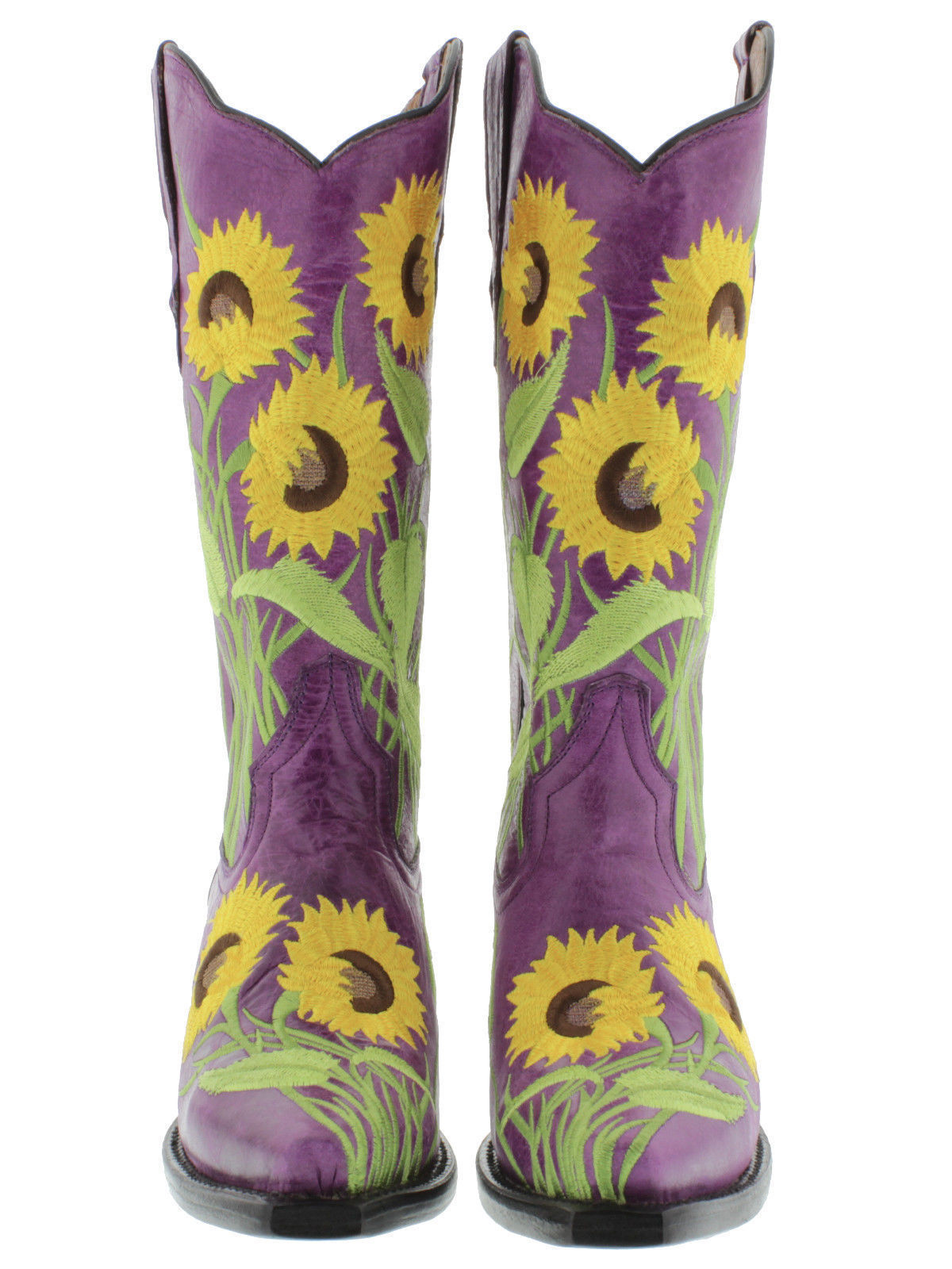 purple cowgirl boots for women