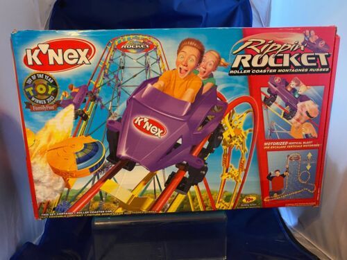 Primary image for NEW K'NEX 63166 63105 Rippin' Rocket Roller Coaster - New Vintage 2003 Set