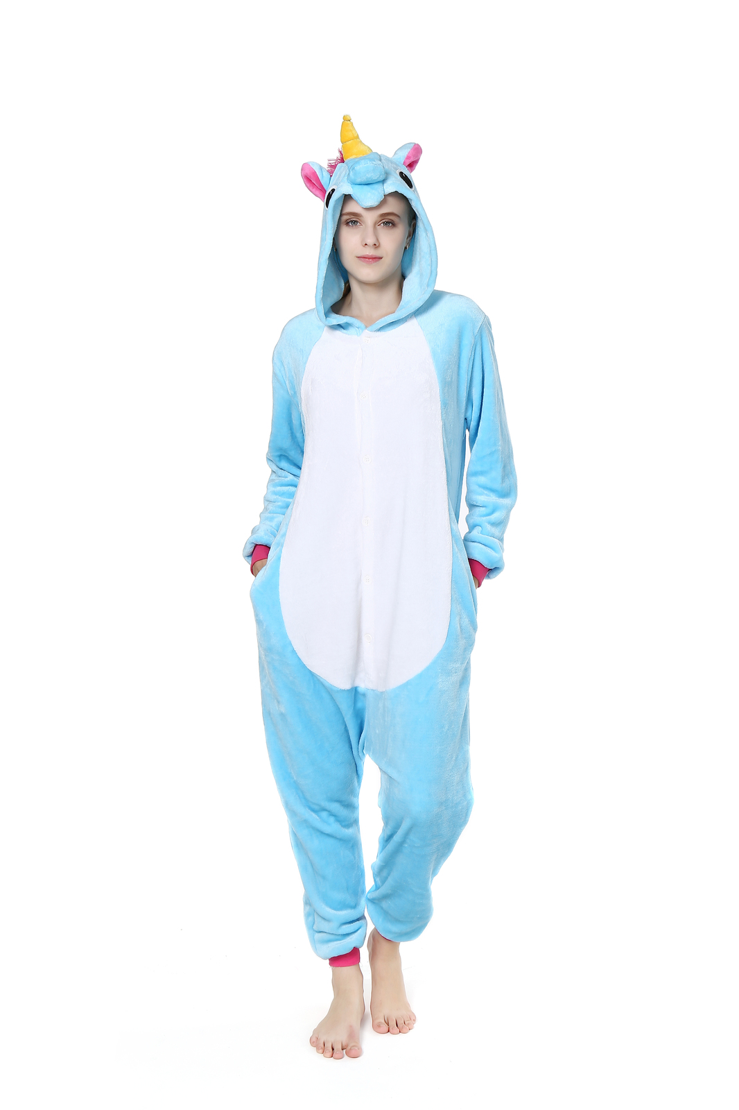 Kigurumi Adult Unisex Fleece Animal Costumes Pajamas Cosplay Sleepwear ...