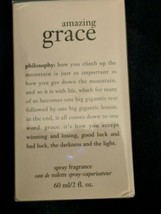 Philosophy Amazing GRACE EDT SPRAY 2 oz / 60ml Sealed Mother's Day Gift - $37.95