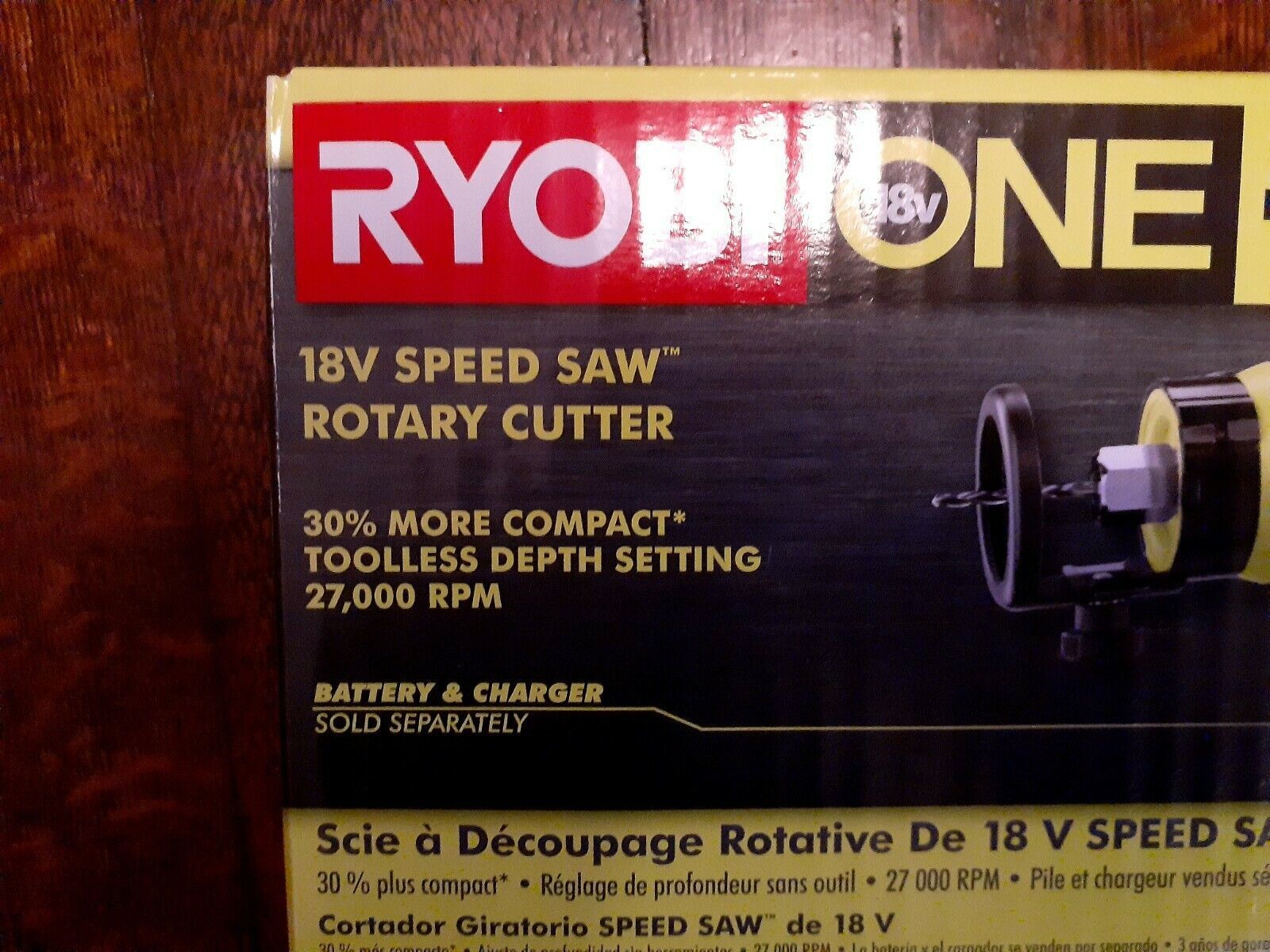 Ryobi Cordless Speed Saw Rotary Cutter by Ryobi 18Volt ONE+ Tool Only