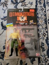 Vintage 1993 Mattel Demolition Man Kick Fighting Spartan Figure Sealed New MOC - $21.78