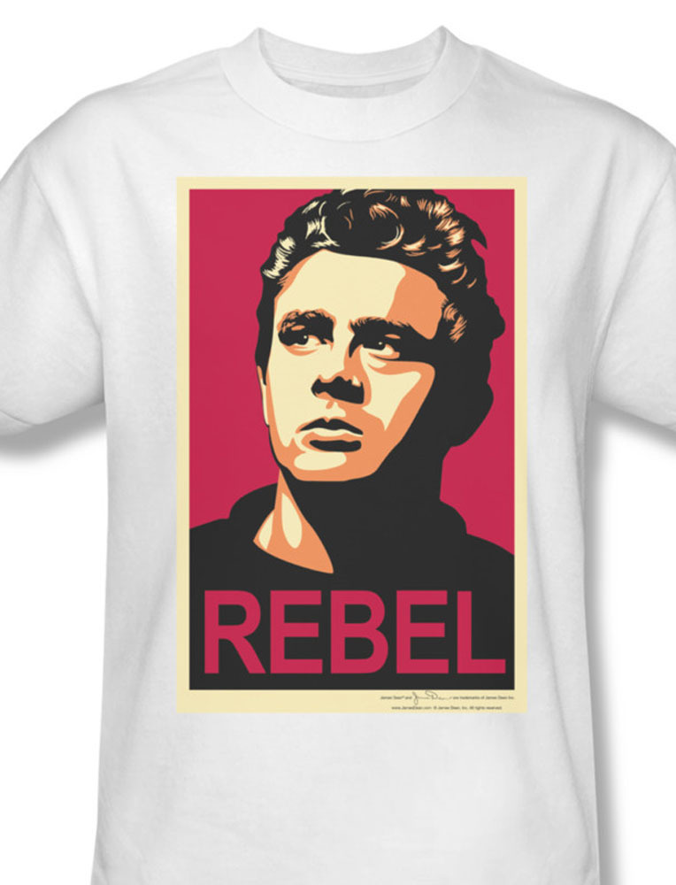 James Dean T Shirt Rebel Pic Retro Vintage Teenage Icon Graphic T Shirt Dea423