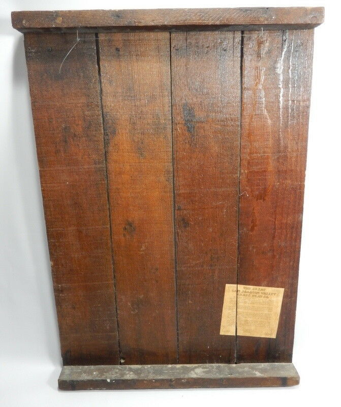 Wood San Joaquin Valley Grape Drying Raisin Tray Home Decor Arthur