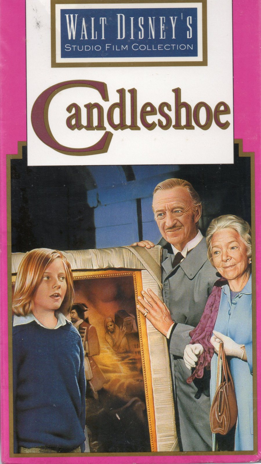 CANDLESHOE (vhs) *NEW* uncut, Jodie Foster, David Niven, hidden pirate