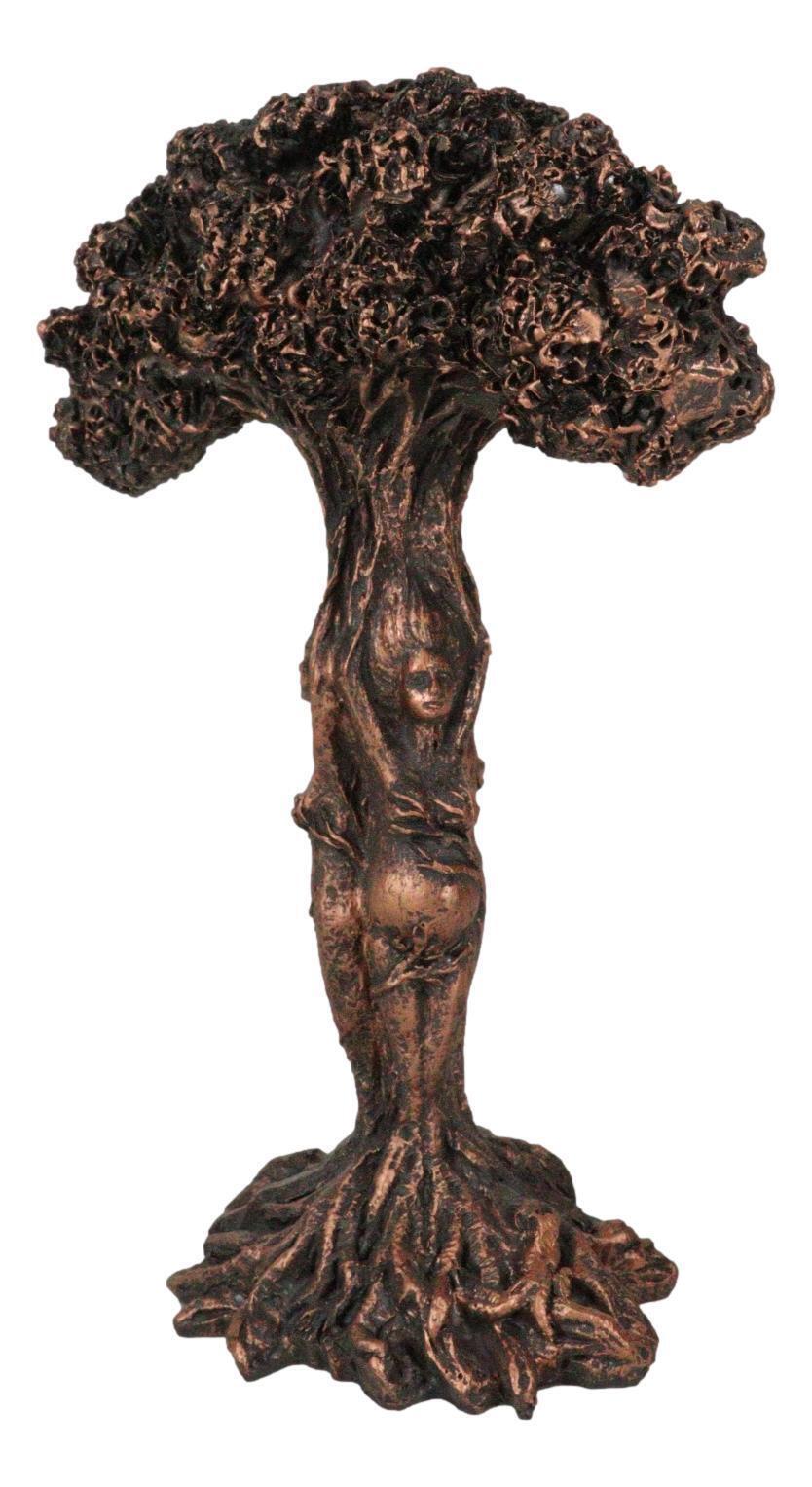 Celtic Tree Gaia Dryad Ent Triple Goddess Moon Maiden Mother And Crone Figurine