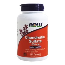 NOW Foods Chondroitin Sulfate 600 mg., 120 Capsules - $24.15