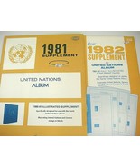 Harris 1981 1982 United Nations Album Supplement for Stamps and Blocks NOS - $10.34