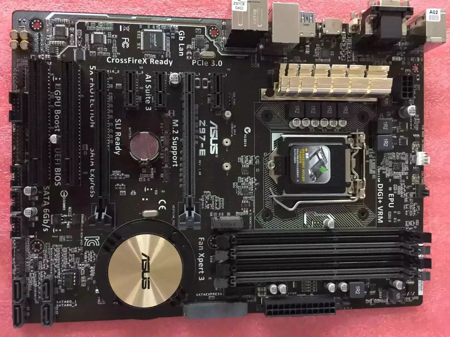 Asus Z97Ar Motherboard Chipset Intel Z97 Lga1150 Hdmi Display Port