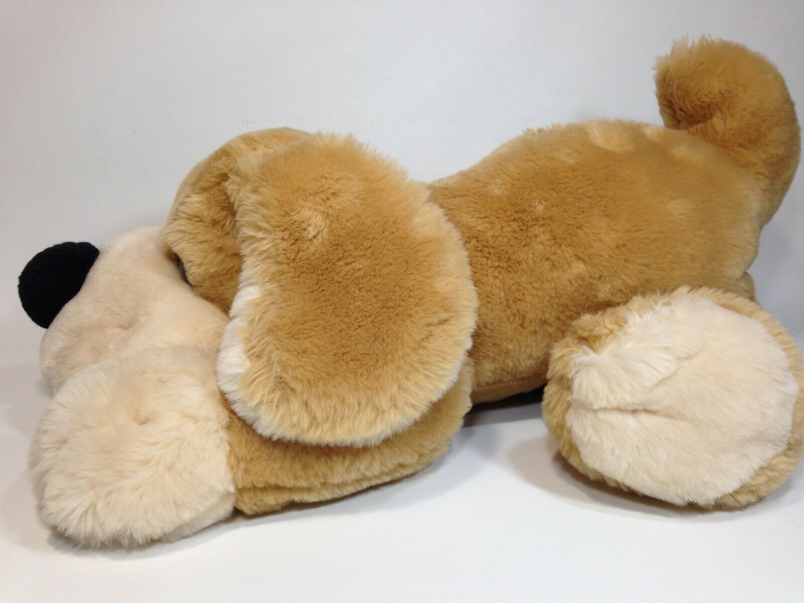 FAO Schwarz Patrick Puppy Dog Brown Plush Large Stuffed Kids Tan Animal ...