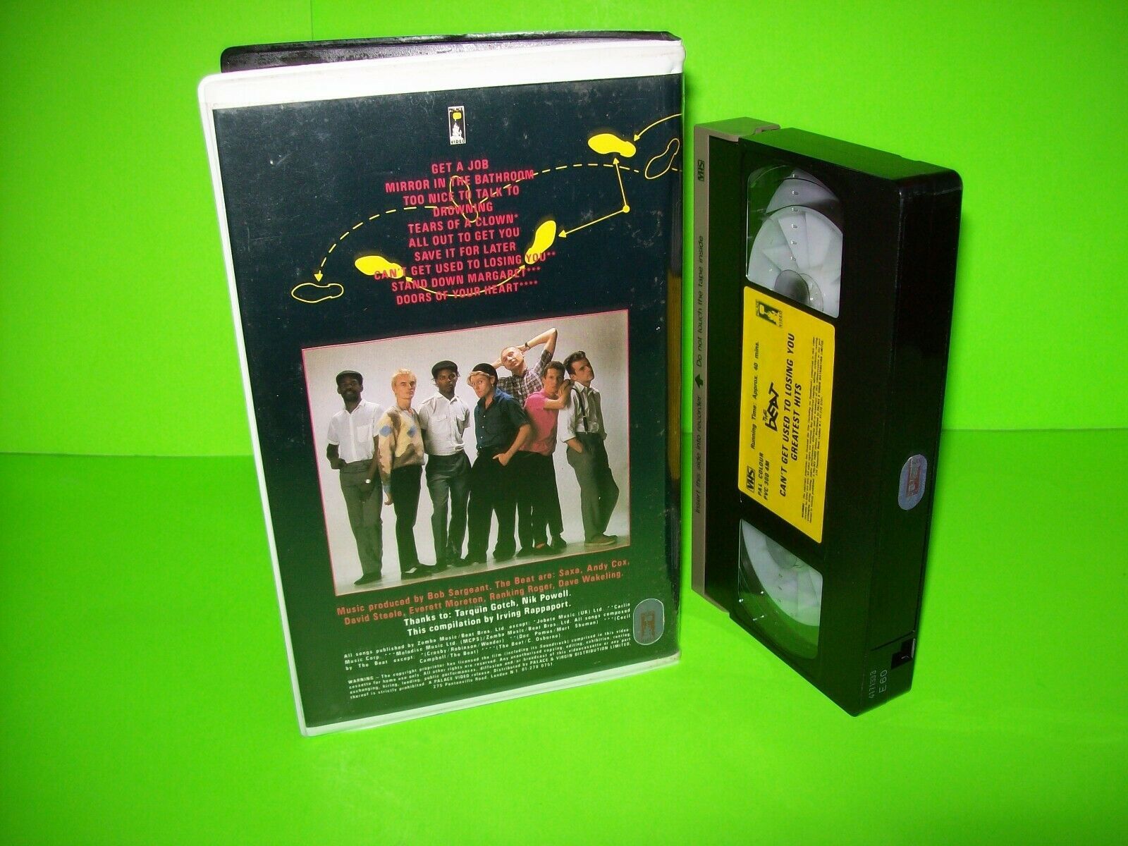 The English Beat Can't Get Used To Losing You Greatest Hits VHS Video ...