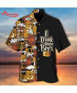 Drink More Beer In Oktoberfest - Beer Hawaiian Shirt Summer Hawaiian - $26.95