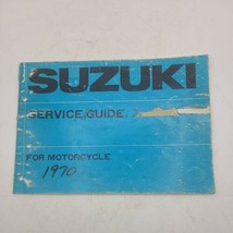 Genuine Suzuki 1970 - Dealer Workshop Service Guide Manual - $19.34
