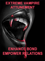 Albina's Extreme Vampire Attunement Enhance Bond Magick Ring Pendant - $153.77