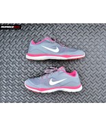 Nike Flex TR 5 Gray Pink Running Athletic 724858-003 Women Shoes Sneakers Sz 10 - $49.49