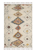 NEW Horchow Ralph Lauren Anthropologie Style Nahla Hand Knotted Area Rug White  - $411.84+