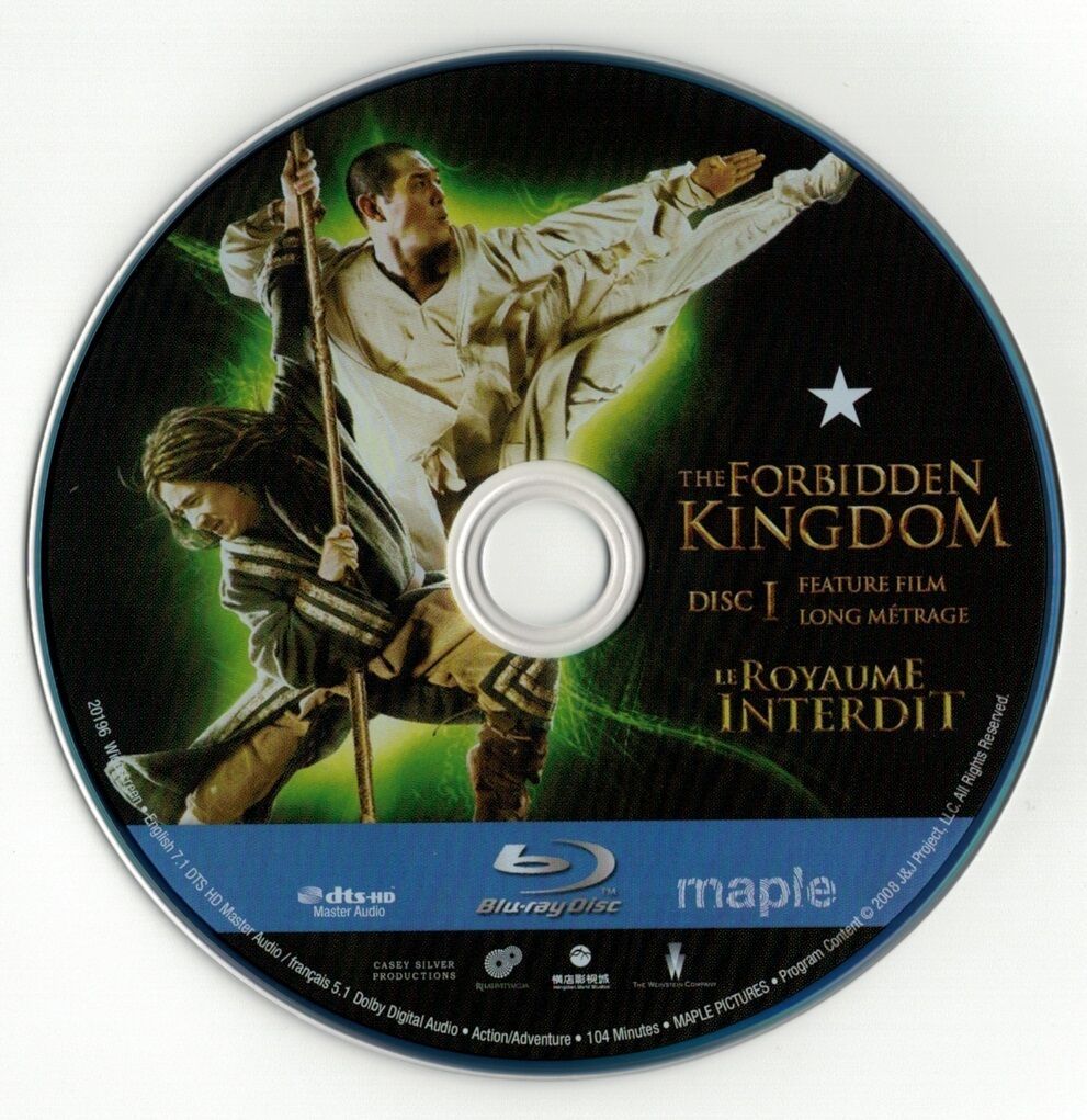 The Forbidden Kingdom (Blu-ray Disc) Jet Li, Jackie Chan - DVDs & Blu ...