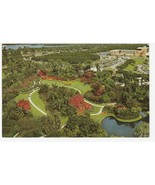 Vintage Postcard Cypress Gardens Florida and Sheraton Motor Inn Aerial M... - £5.71 GBP