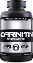 Kaged Muscle, Premium L-Carnitine 500 Mg, Stimulant Free for Men & Women, Suppor - $37.43