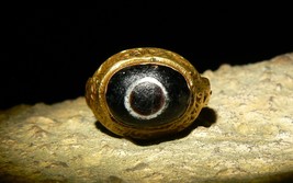QUEEN OF DEMONS VAMPIRIC DEMON IMMORTAL SPIRIT Ancient Eye Agate Bronze ... - $353.00