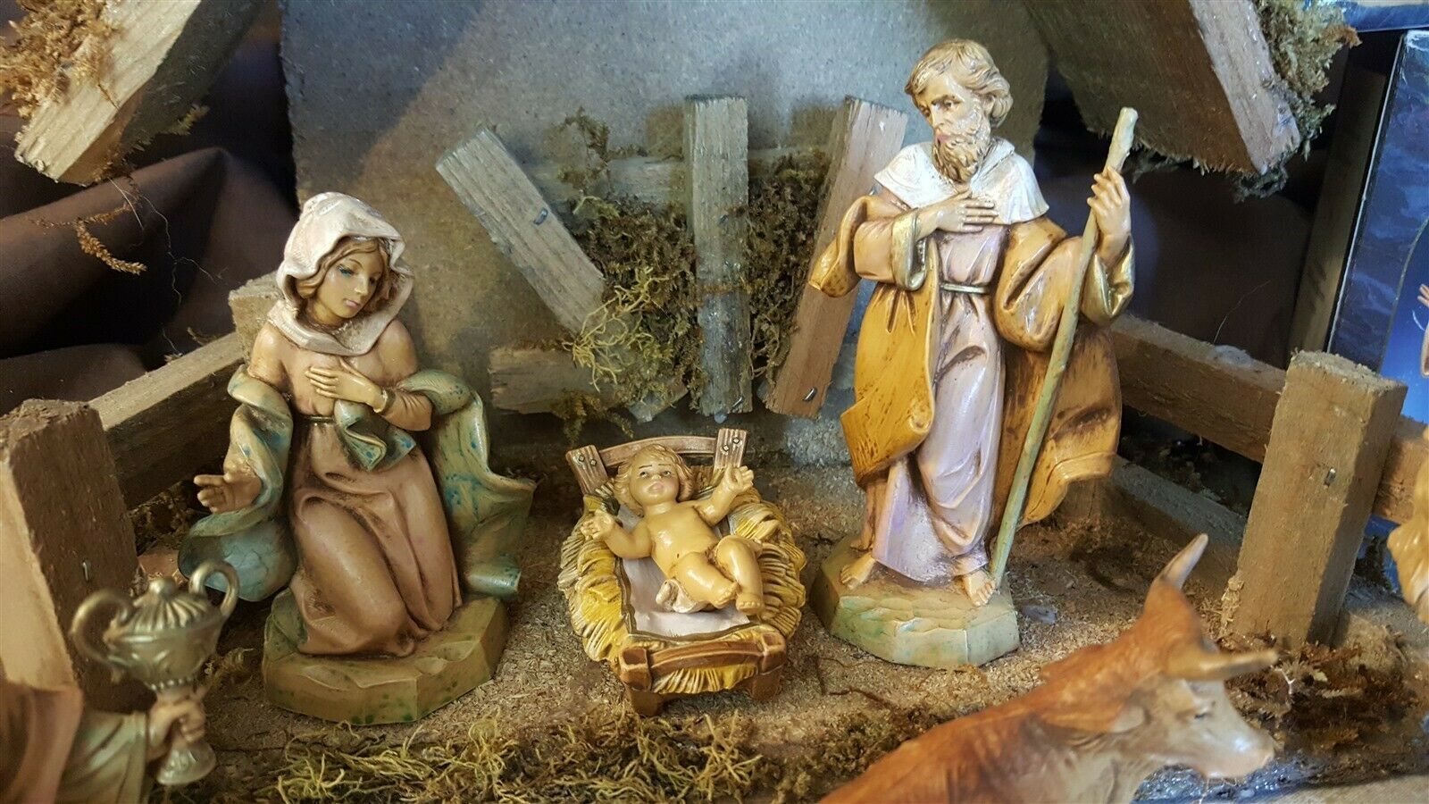 FONTANINI ROMAN NATIVITY Set Figures Crèche Manger HEIRLOOM NATIVITY 5