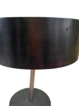 Black Thomasville Albert English Bronze Iron Desk Table Light Lamp $450 AS IS image 13