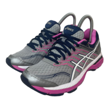 ASICS GT-2000 5 Running (T757N) Shoes, Women’s Size 6.5, Grey/White/Pink - $27.70