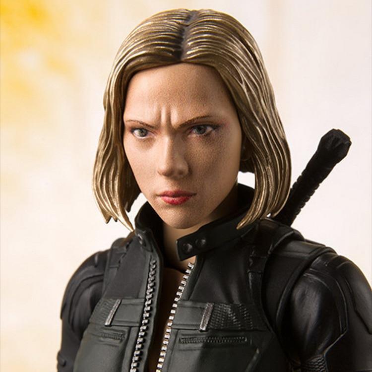 NEW hot 15cm Avengers Black Widow Action figure toys doll Christmas