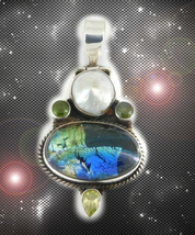 HAUNTED NECKLACE THE MASTER WITCH'S CLEANSING WATERS HEAL ME MASTER OOAK MAGICK  - $3,695.11
