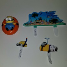 Minions Despicable Me Birthday Cake Topper Decor Beach Pool Water DecoPac Party - $9.85