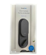 NEW SimpliSafe Black Smart Door Lock With PIN Pad - $94.04