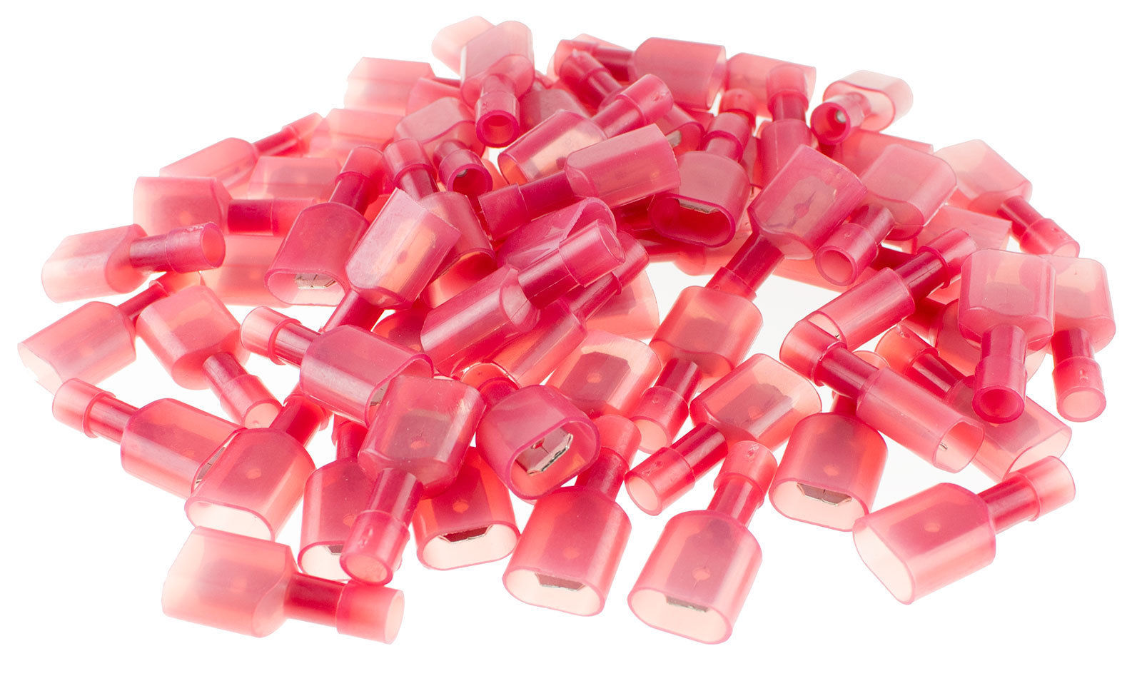 (50) TTaps/Male Insulated 2218 Ga Wire Connectors Car Audio Terminals