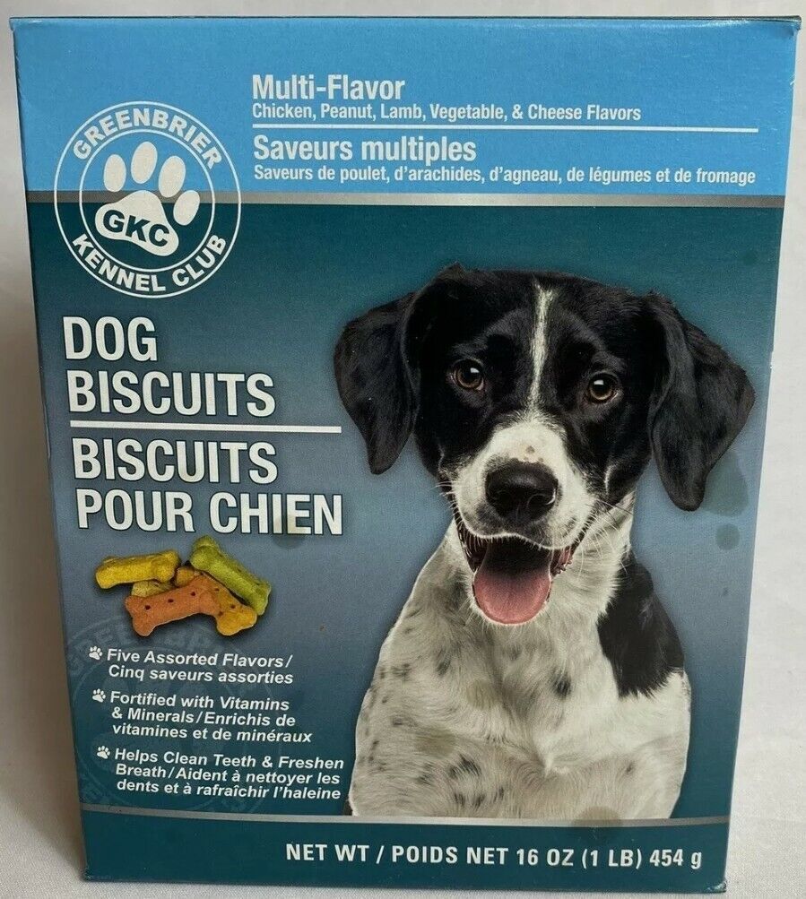 Greenbrier kennel Club MultiFlavor Dog Biscuit 16 oz Dog Chews & Treats