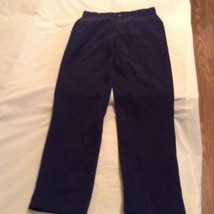 Size 14 Slim George pants uniform pleated front dark navy blue Boys - $5.29