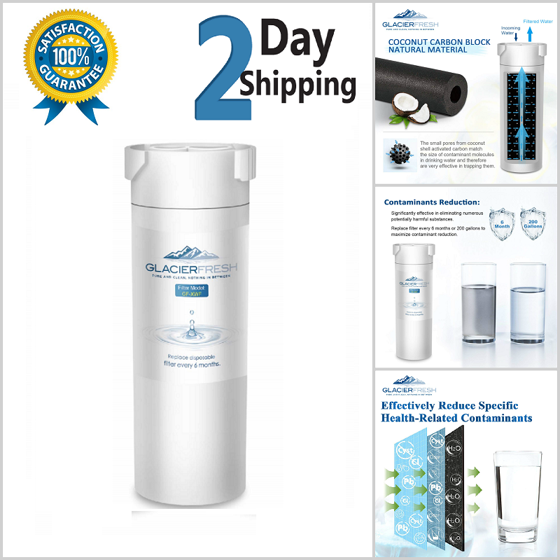 Replacement Water Filter For GE XWF Refrigerator Water Filter 1Pack