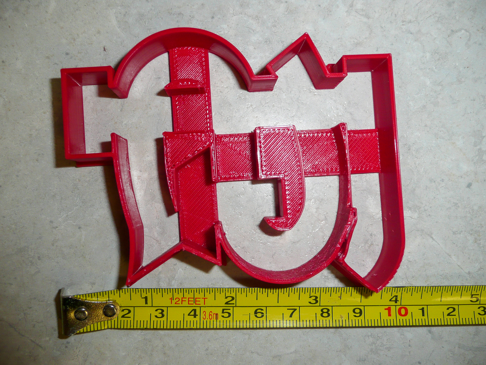 STL St Louis Cardinals Baseball MLB Sports Cookie Cutter 3D Printed USA 