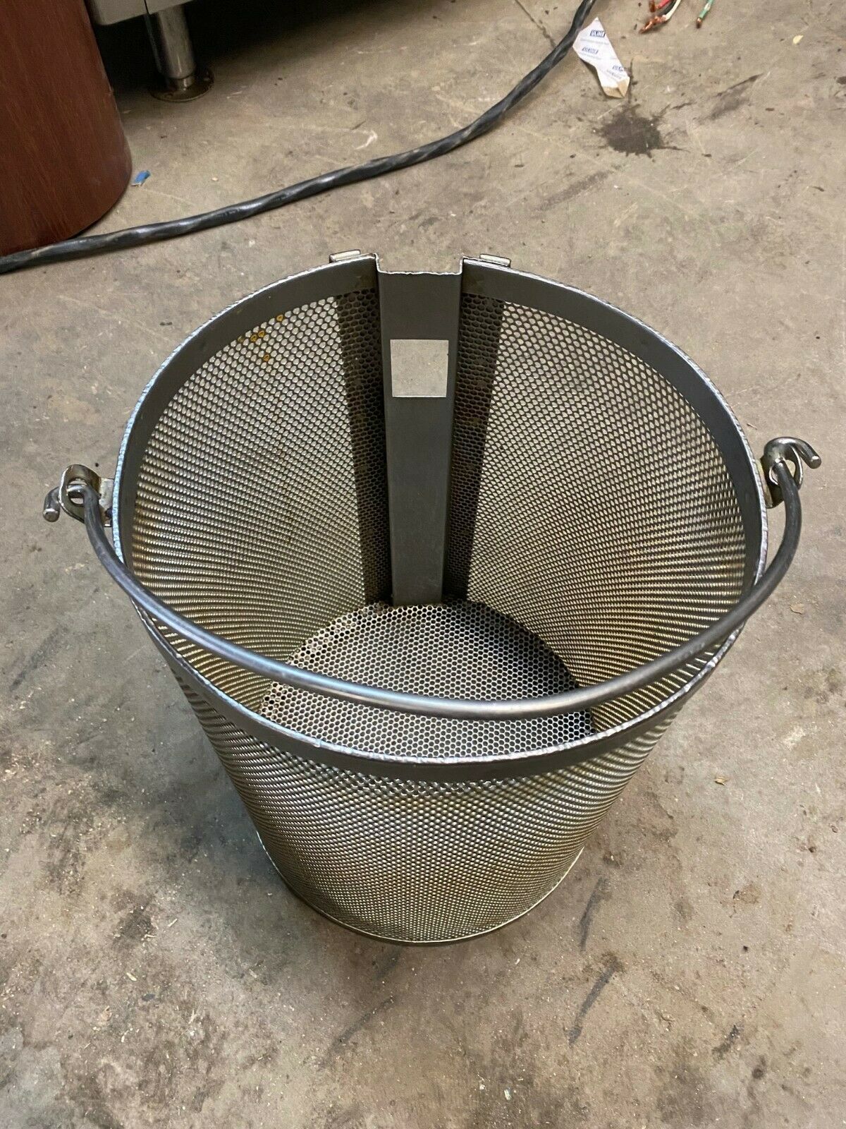 Giles Cf400 Stainless Steel Automatic Lift Fryer Fry Weld Basket 