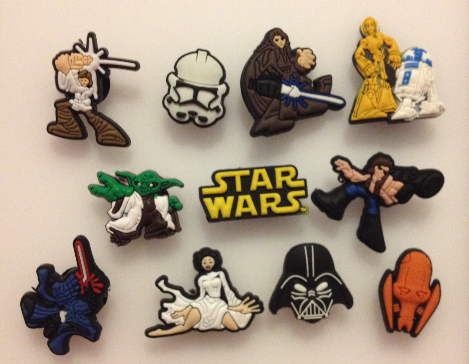 Warrior 8 Shoe Charms Decorations, Crocs Accessories, Birthday Party