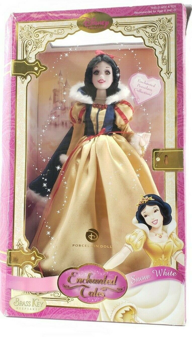 disney princess snow white porcelain keepsake doll