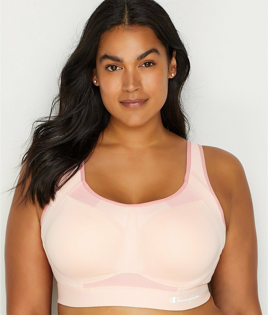 Champion PRIMER PINK Plus Size High Impact Underwire Sports Bra US 38D 