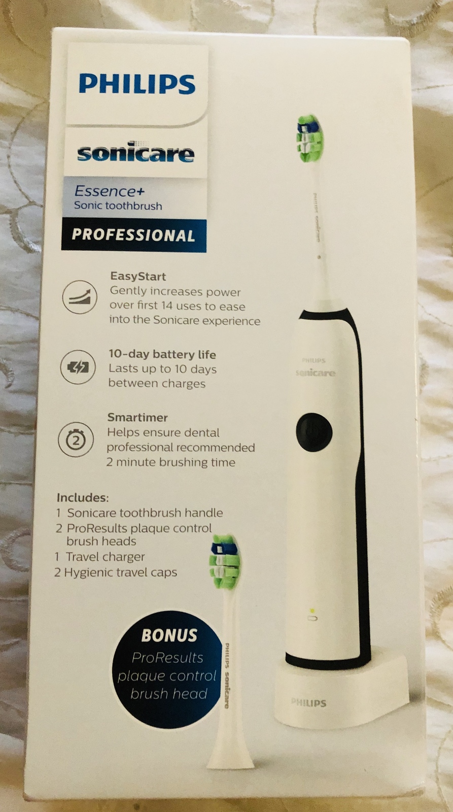 Philips Sonicare Essence+ Sonic Professional Electric Toothbrush Electric Oral & Dental Care