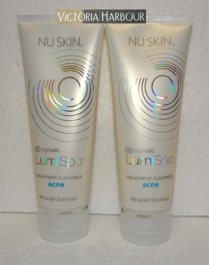 Two pack: Nu Skin Nuskin ageLOC LumiSpa Treatment Cleanser Gel Acne x2
