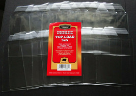 20 Loose Cardboard Gold Perfect Fit Sleeves for Top-Load 3x4 from 75-140... - $3.99