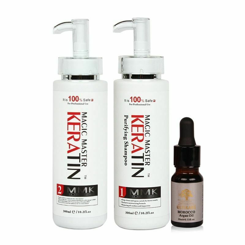 Keratin Treatment Without Formalin Straighten Frizzy Hair + Purifying