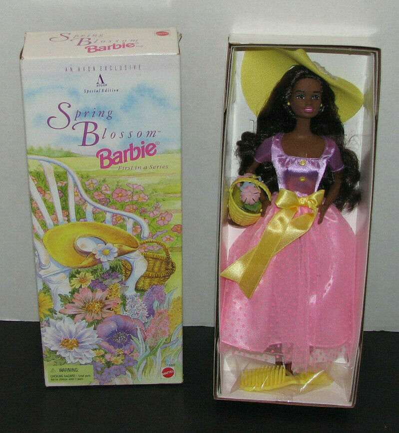 spring blossom barbie 1995