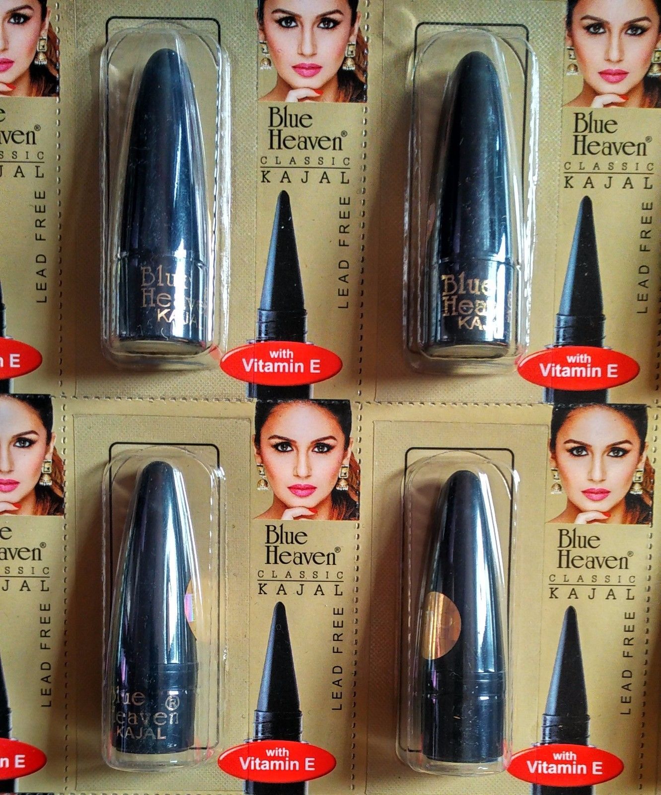 24 X pc Blue Heaven classic Kajal long lasting, water resistant. BLACK